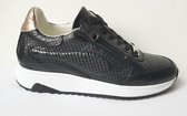 Bridge Footwear - damessneaker zwart croco - maat 37