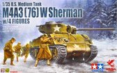 Asuka | 35-048 | M4A3 (76) W Sherman w/Figures | 1:35