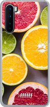 OnePlus Nord Hoesje Transparant TPU Case - Citrus Fruit #ffffff