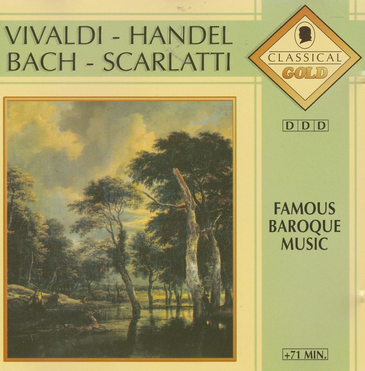 Vivaldi - Handel - Bach - Scarlatti – Famous Baroque Music