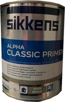 Sikkens Alpha Classic PRIMER - Peinture murale Wit - 1L