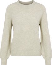 Pieces Dames PCPERLA LS  KNIT NOOS Birch - Maat S