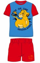 Disney Lion King pyjama - blauw - rood - Maat 98 / 3 jaar