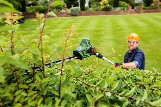 Bosch UniversalHedgePole 18 Telescopische Heggenschaar - 43 cm meslengte - Zonder 18 V accu en oplader