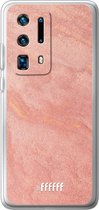 Huawei P40 Pro+ Hoesje Transparant TPU Case - Sandy Pink #ffffff