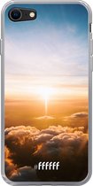 6F hoesje - geschikt voor iPhone 8 - Transparant TPU Case - Cloud Sunset #ffffff