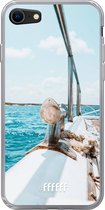 6F hoesje - geschikt voor iPhone 8 - Transparant TPU Case - Sailing #ffffff