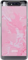 Samsung Galaxy A80 Hoesje Transparant TPU Case - Pink Sync #ffffff