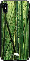 iPhone Xs Hoesje TPU Case - Bamboo #ffffff