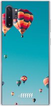 Samsung Galaxy Note 10 Plus Hoesje Transparant TPU Case - Air Balloons #ffffff