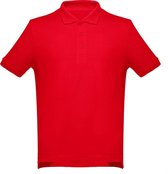 Romobrands_Heren polo_Model Mathijs_Rood