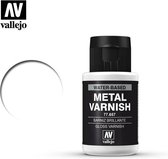 Vallejo 77657 Gloss Metal Varnish - Water Based (32 ml) Verf flesje