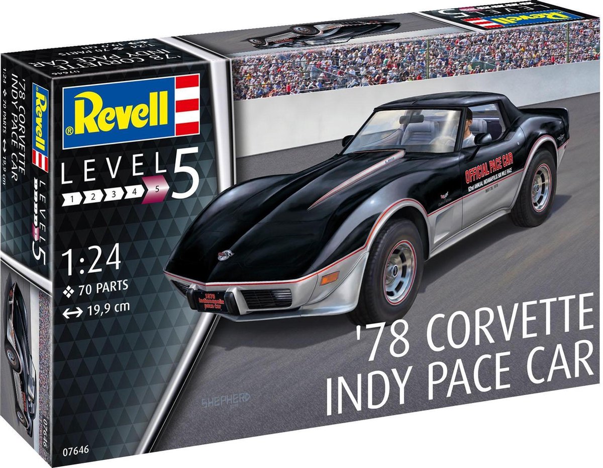 Corvette Indy Pace Car 1978 - Revell - 1:24