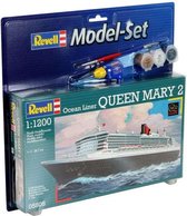 1:1200 Revell 65808 Queen Mary 2 - Model Set Plastic Modelbouwpakket