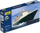 1:600 Heller 56626 Queen Mary 2 - Ship - Starter Kit Plastic kit