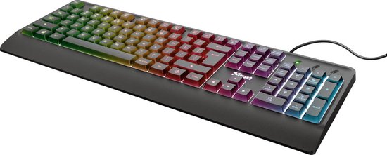 Draadloos Toetsenbord en Muis - Stil - Qwerty - Zwart Trust Trezo Comfort