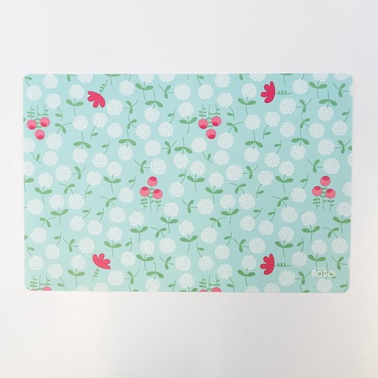 4x Lola Placemat Flourish Pacific - 30x45cm - onderlegger - tafeldecoratie -tafel dekken