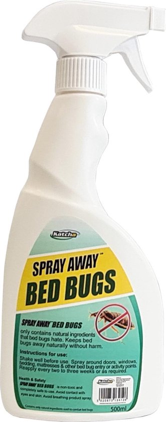 Spray tegen Bedwantsen - 100% Natural: Spray Away™ BedBugs | bol.com