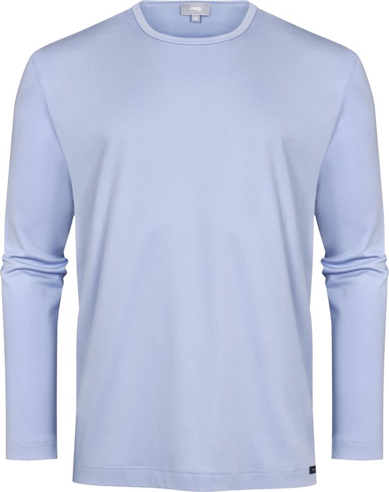 Chemise de pyjama à manches longues Mey - Springvale - bleu clair - Taille: 4XL