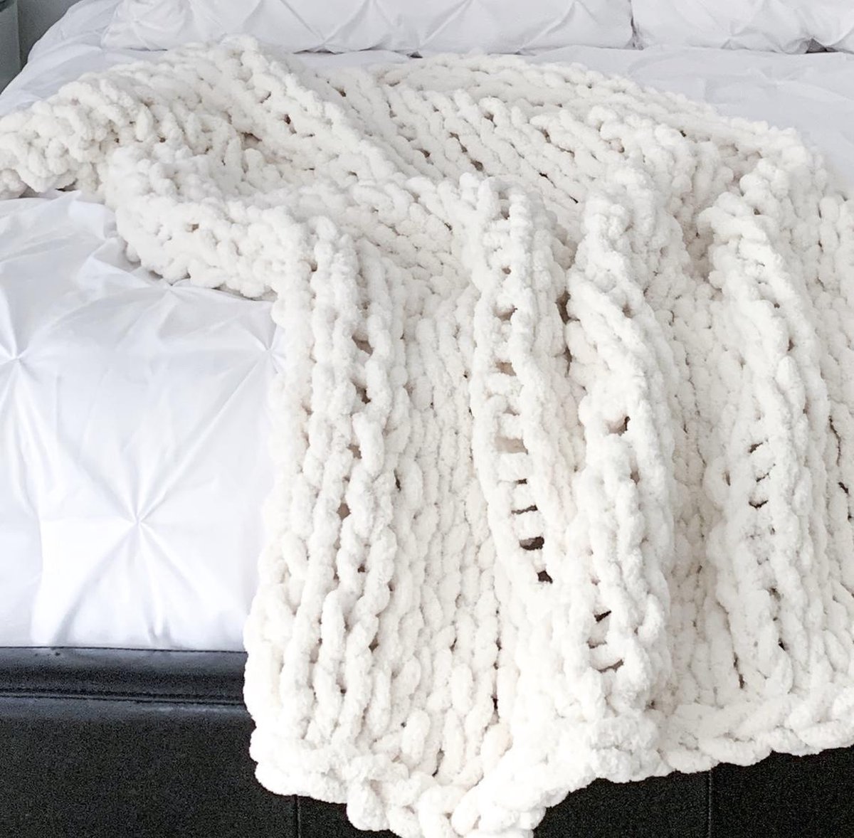 Gebreide Deken Grof, Wol Gebreide Deken Sprei Gooi, Handgemaakt Knus Warm Chenille-deken, Bank Stoel Huisdecoratie Grof Gebreide Deken (Color : Light grey, Size : 120 * 180cm