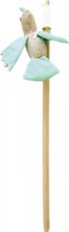 M-pets Kattenspeelhengel Met Vogel 35 Cm Hout Groen