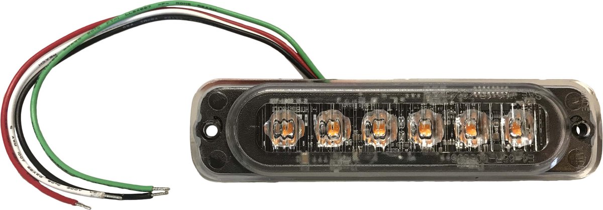 Éclairage de secours - Témoin d'alarme - Stroboscopique - Oranje - 12-24V -  Voiture 