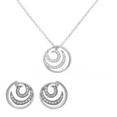 Orphelia SET-7084 - Ketting(en) met oorbel(len) - Zilver 925