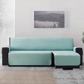 Duo quilt Chaise Longue Rechts - Bankbeschermer - 200cm breed - Mint - OekoTex keurmerk