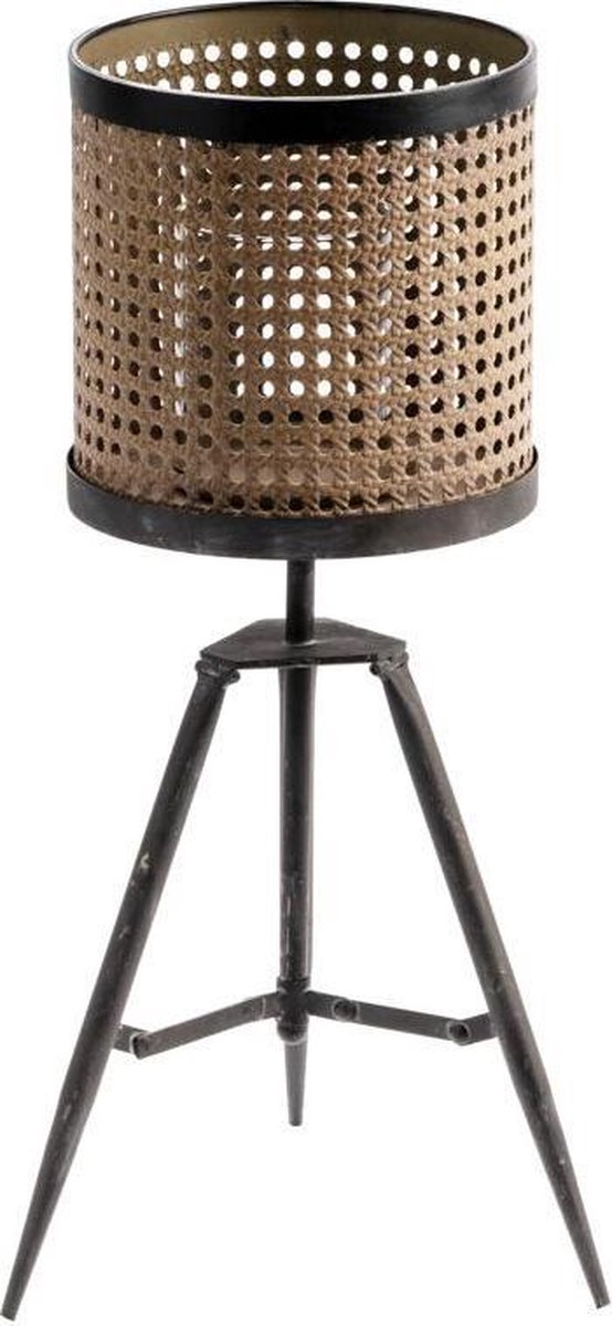 Home Society - Windlicht op 3 poot - Metaal - voor Binnen en Buiten - Tuin, Terras en Balkon