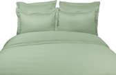 Fissaggio | Set kussenslopen Grayed Jade Hemstitch - 65x65 cm - Grayed Jade