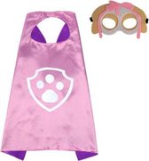 Paw Patrol Kostuum - Verkleed Feest - Halloween Set - Cosplay - Masker - Mantel - SKYE
