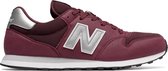 New Balance Sneakers - Maat 45 - Mannen - donkerrood - zilver