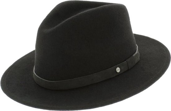 voorbeeld Eindeloos Koopje Stetson Yutan woolfelt crushable water repellent outdoor hoed kleur zwart  maat XXL 62... | bol.com