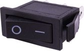 Schakelaar aan uit zwart 31mm x 14mm voor elektrische kinderauto - kindermotor - kinderquad - kindertractor - accuvoertuig