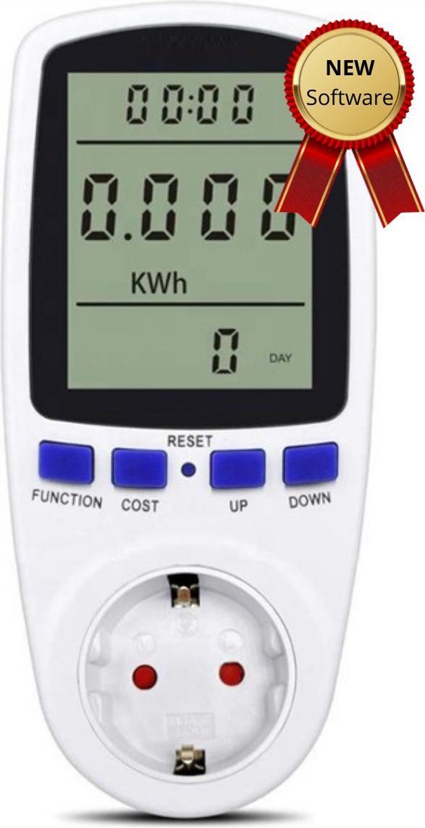Energiemeter Verbruiksmeter Energiekostenmeter KWh
