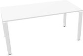 Assmann SOLOS bureau hoogte verstelbaar wit 160 x 80 cm