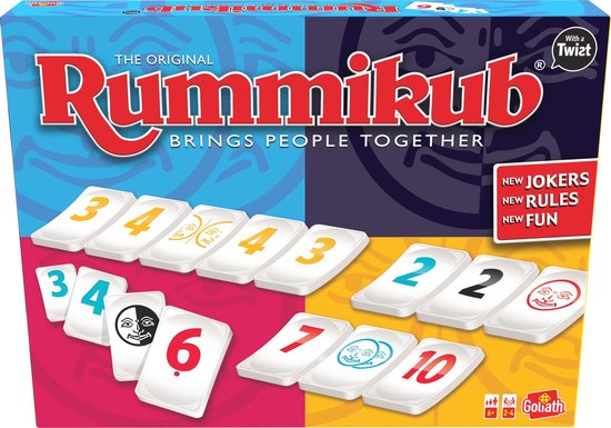 Ga wandelen Arena draagbaar Rummikub Twist - Gezelschapsspel | Games | bol.com