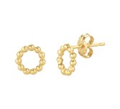 N-joy trendstyle 14k gouden oorssieraden 17309