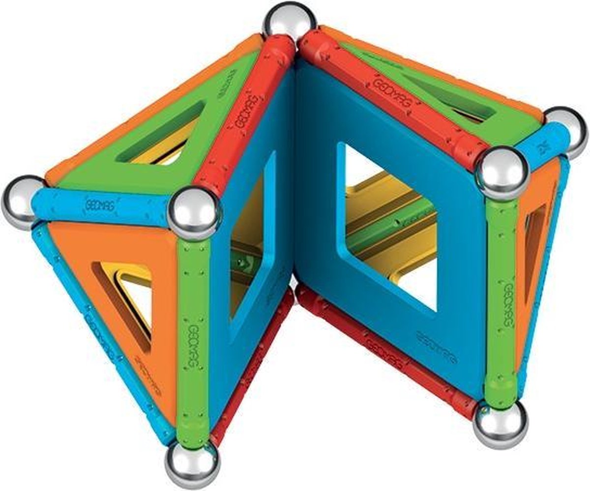 Geomag Super Color Recycled - Magnetisch Constructiespeelgoed met Panelen - 52-delig - Vanaf 5 jaar — afbeelding 5