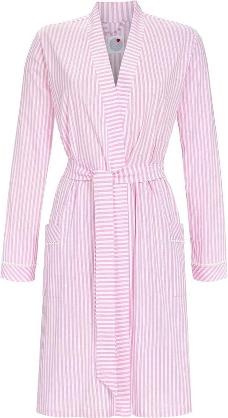 Outfitter heren Fleece Badjas - Winter Stripe kopen? (Comfort) Bekijk