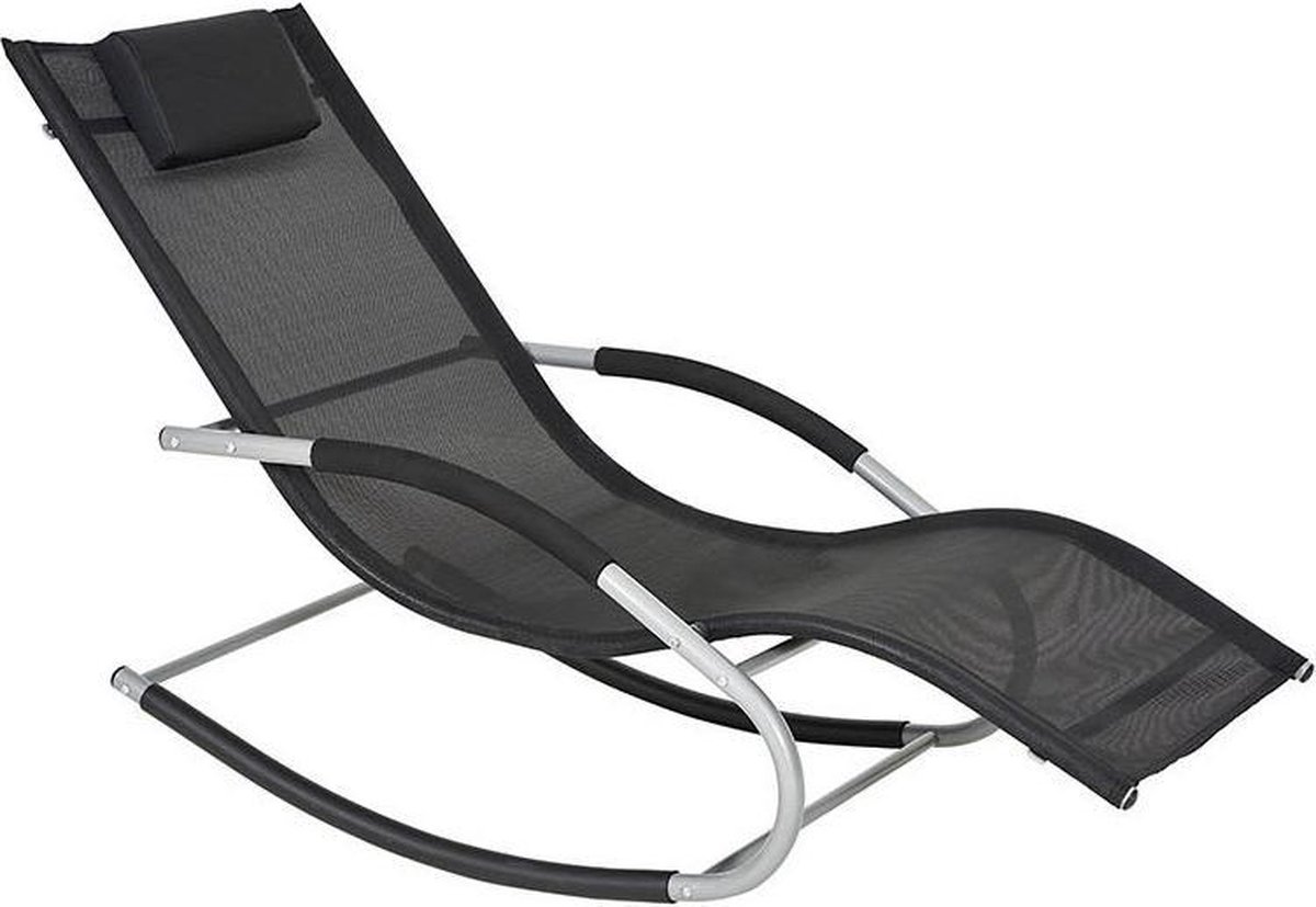 Furniture - schommel ligstoel - - Black | bol.com