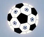 Funnylight Design 36 cm voetbal plafonniere met metalen voetballen en glow in the dark sterren voor de kids slaap kamer