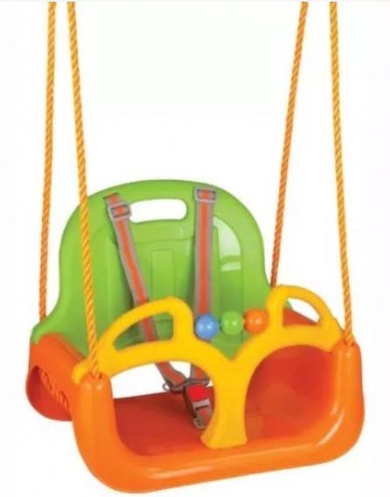 Schommelstoel Baby 3in1 - Woopie Oranje — afbeelding 4