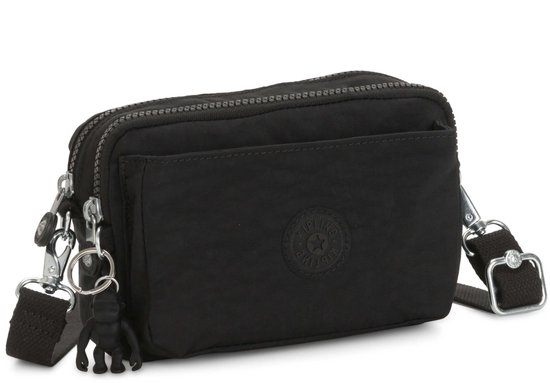 kipling Sac à épaule bandoulière Sac banane Basic Abanu Multi Convertible Crossbody Black Noir