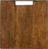 J-Line Snijplank Vierkant Mango Hout Bruin Small