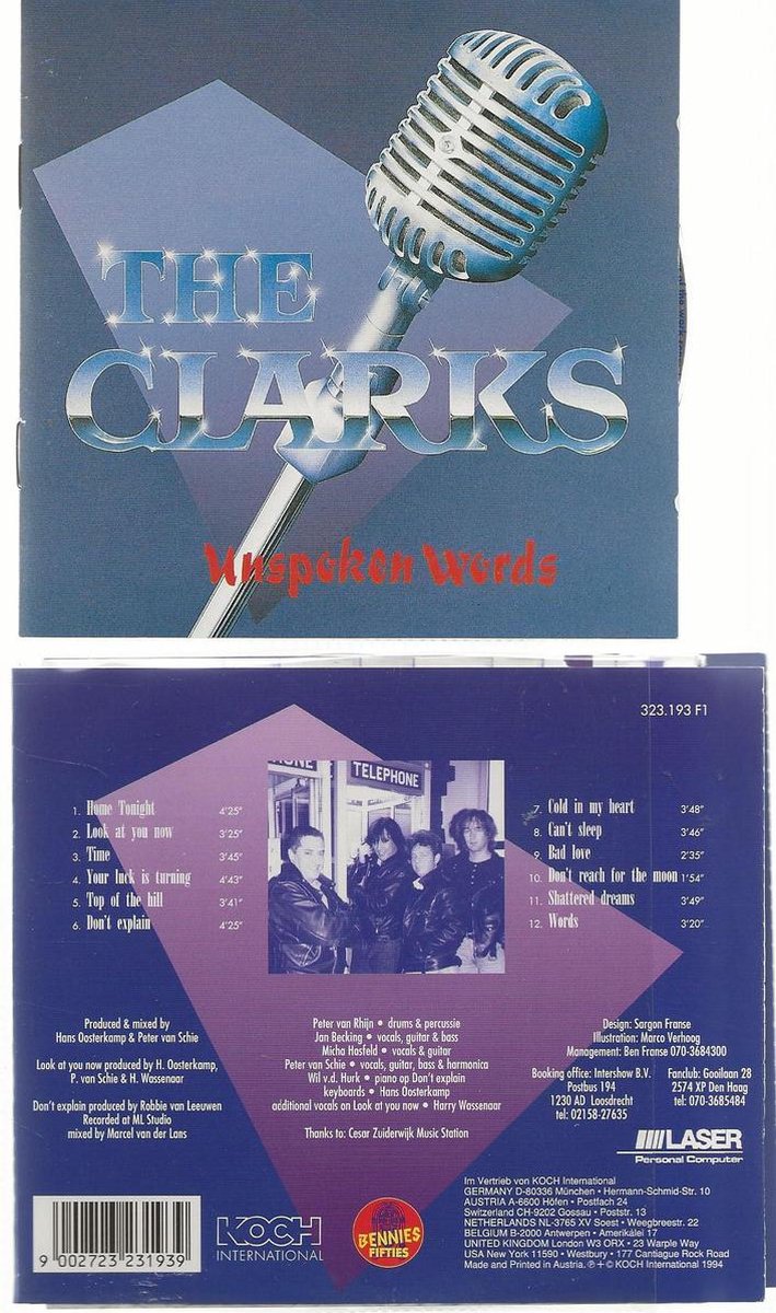 The Clarks - Unspoken Words