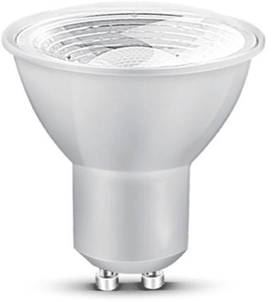 BRAYTRON-LED LAMP-COOL WHITE-ADVANCE-7W-GU10-38D-6500K-ENERGY BESPAREND-REFLECTOR-THERMOPLASTIC