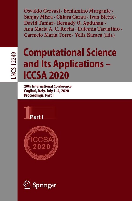 Springer Nature Proceedings Computer Science 1 - Computation ... - cover