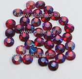 DMC Strass steentjes, Siam-AB Rhinestones Hotfix Steentjes Flatback SS20 (4.60-4.80mm) 1440st (10 Gross)| Strasstenen van Glas | Hotfix Glittersteentjes| Glitter steentjes voor turnpakje , Ri