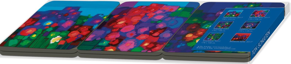 Onderzetters: Bloemen, Ton Schulten